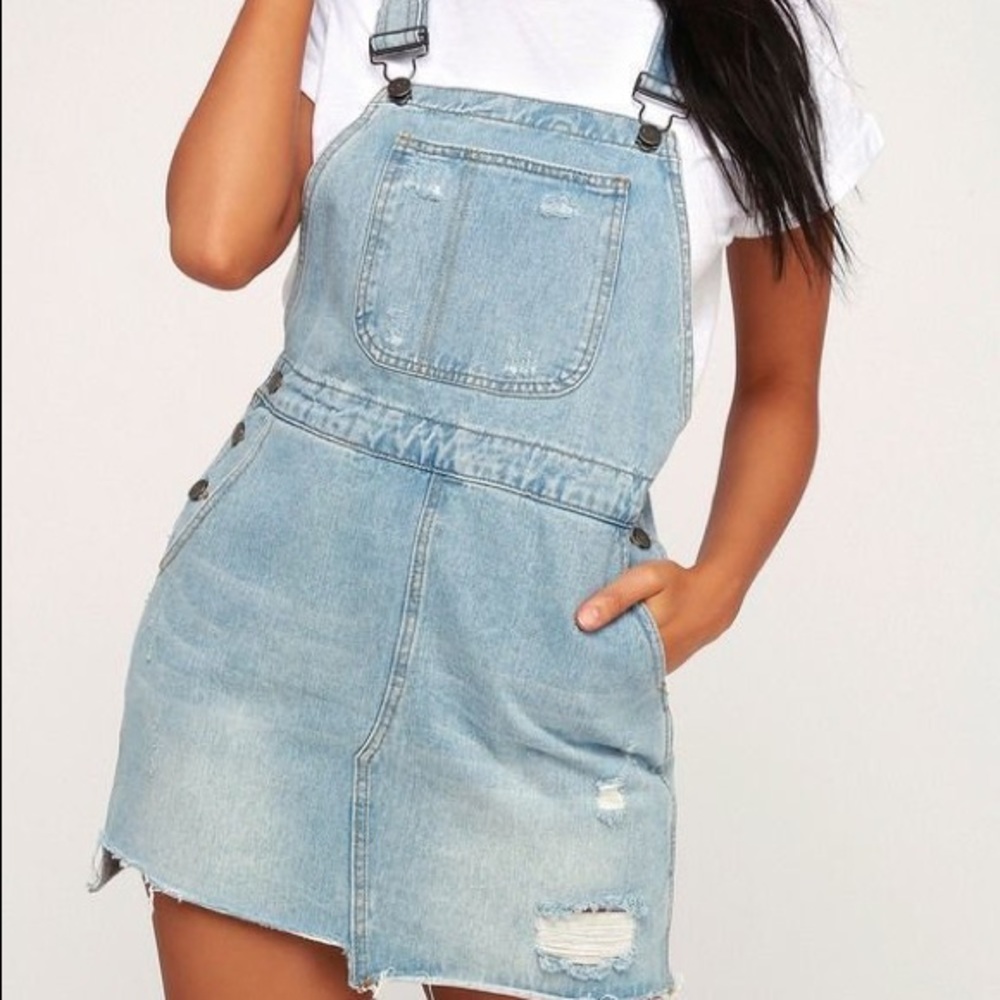 american eagle overall skirt